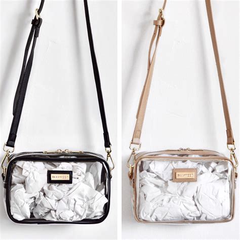 michael kors clear stadium bag|cute clear bags for stadiums.